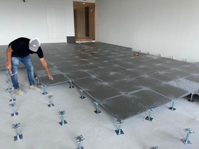 Alinhamento de Piso Elevado em São Paulo